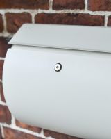 "Urban Obsession" Cream Wall Mounted Post Box in Situ  "Urban Obsession" Cream Wall Mounted Post Box in Situ