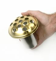 Polished Brass and Aluminium Flower Vases to Scale Polished Brass and Aluminium Flower Vases to Scale