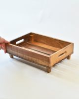 Scale image of reclaimed wood kitchen trays