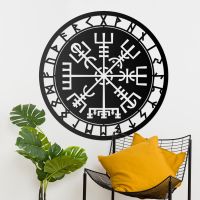 "Vegvisir" Viking Compass Wall Art in Situ in the Home "Vegvisir" Viking Compass Wall Art in Situ in the Home