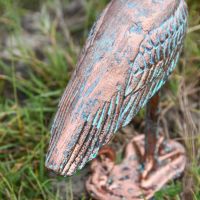 Close-Up of Verdigris Finish Close-Up of Verdigris Finish