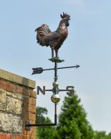 Verdigris Rooster Weathervane Verdigris Rooster Weathervane