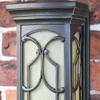 Traditional Design on the Outdoor Bronze Wall Lantern Traditional Design on the Outdoor Bronze Wall Lantern