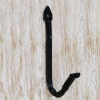 Spearhead Design Iron Coat Hook