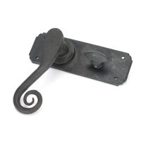 Vervet Beeswax Monkey tail Lever Bathroom Set Showing it on its Side