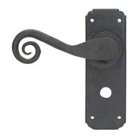Vervet Beeswax Monkey tail Lever Bathroom Set Showing the Handle Facing Left