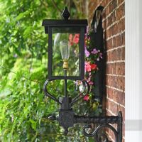 Victorian Wall Lantern With Curved Top