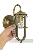 Vintage Industrial Caged Wall Light Vintage Industrial Caged Wall Light