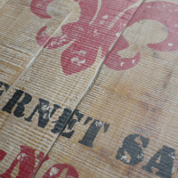 Vintage Design on the Top of the Vintage "Railway" Coffee Table