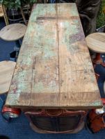 "Albone Avenue" Vintage Red Tractor Table