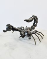"Viper" the Recycled Metal Scorpion Sculpture