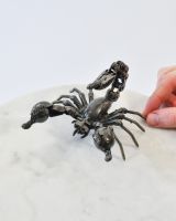 Scale image of recycled metal art sculpture