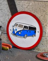 "VW Campervan" Cast Iron Automobilia Reproduction Sign "VW Campervan" Cast Iron Automobilia Reproduction Sign