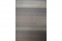 Wall Mounted Wood & Metal Cabinet & Shelf Unit Close-Up