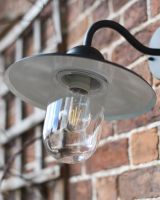 Close up Of Swan Neck On Wall Light  Close up Of Swan Neck On Wall Light