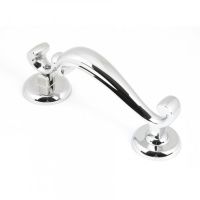 Watson Brass Doctor"s Door Knocker in Bright Chrome Watson Brass Doctor"s Door Knocker in Bright Chrome