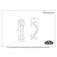 "Watson" Brass Doctor"s Door Knocker Dimensions "Watson" Brass Doctor"s Door Knocker Dimensions