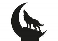 Weathervane Wolf