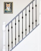 "Westford" Matte Black Spindles In Situ 