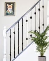 "Westford" Matte Black Spindles In Situ 