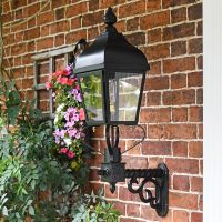 Westwell Black Simplistic Victorian Wall Light