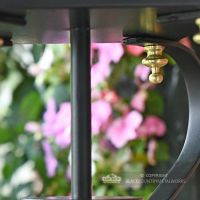 Westwell Black Simplistic Victorian Wall Light Close Up