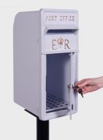 "Original Reproduction" White Elizabeth Regina Post & Parcel Box