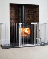 White Three Panel Fireguard Digital illustration