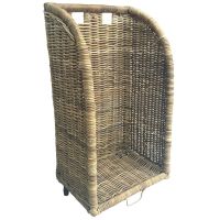 Wicker Log Trolley Wicker Log Trolley