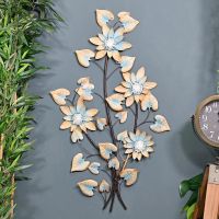 Winter Petal Wall Art in Situ