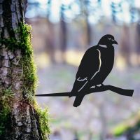 Wood Pigeon Tree Spike Being Used Outside