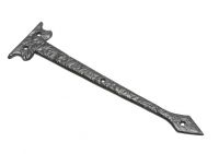 "Bowmont" Blacksmith Iron Hinge Front 