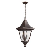 "Woodside" Chain Hanging Light in an Antique Bronze Finish
