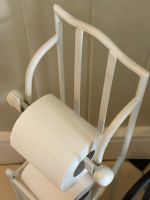 "Wraymond" Floor Standing Cream Toilet Roll HolderHolding a Toilet Roll "Wraymond" Floor Standing Cream Toilet Roll HolderHolding a Toilet Roll