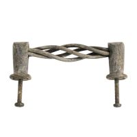 Wrought Iron Twisted Basket Cabinet Handle