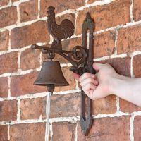 Rustic Garden Bell in situ 