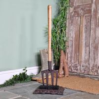 "Emily" Garden Fork Boot Scraper & Brush "Emily" Garden Fork Boot Scraper & Brush