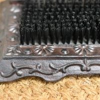 Bishton Mallery Rustic Victorian Style Boot Brush & Scraper Bishton Mallery Rustic Victorian Style Boot Brush & Scraper