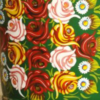 Roses & Castles hand painted detail