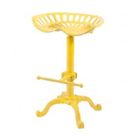 Yellow "Mckinley" Tractor Seat