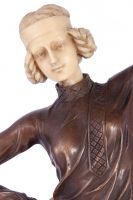 “Amalily” Bronze Traditional Dancer Sculpture