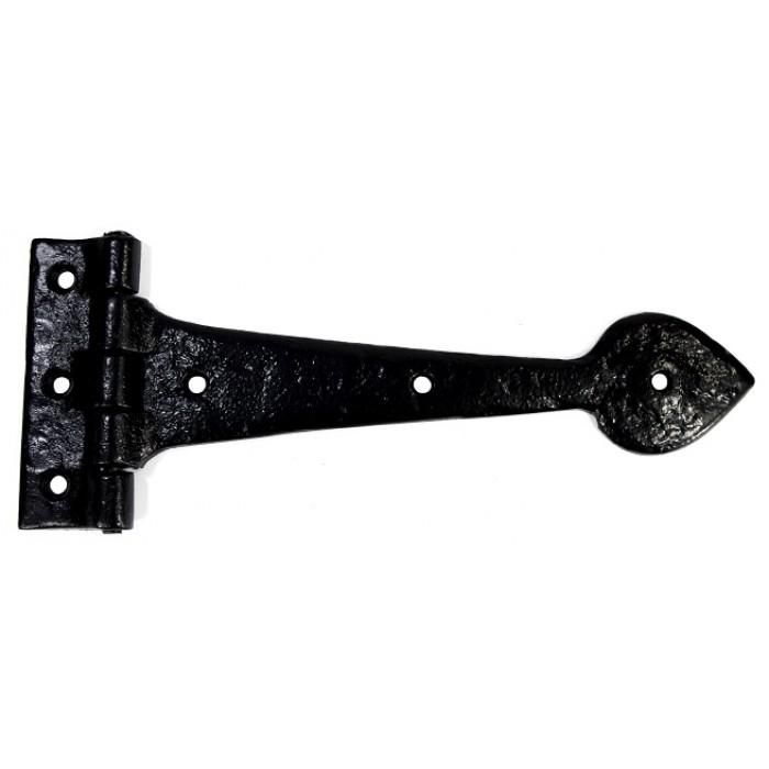 "Rookmoor" 10.5" Black Cast Iron Tee Hinge
