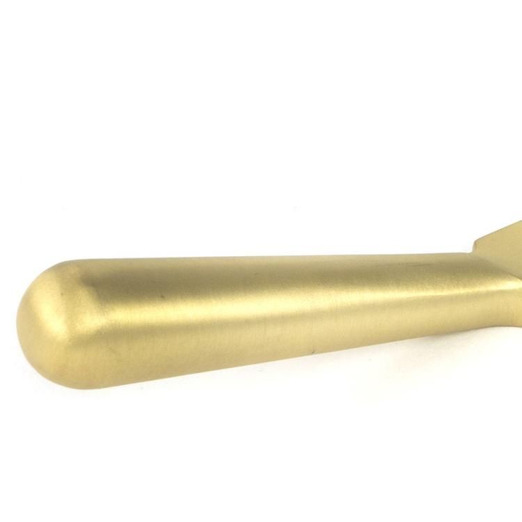 Close-Up of Handles for 12" Satin Brass Five Pin Window Stay - 335mm