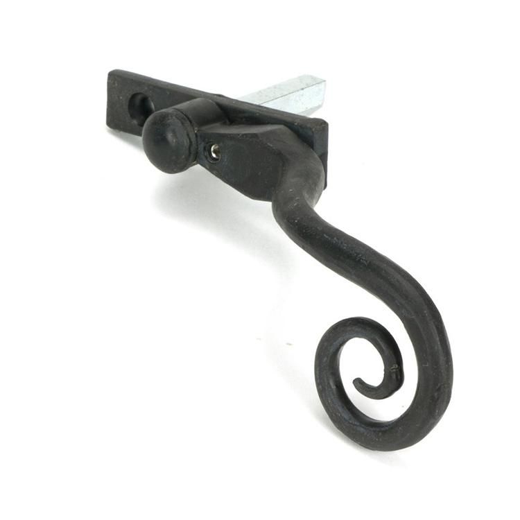Close-Up of 16mm Beeswax Monkeytail Espagnolette Window Handle - Left Hand