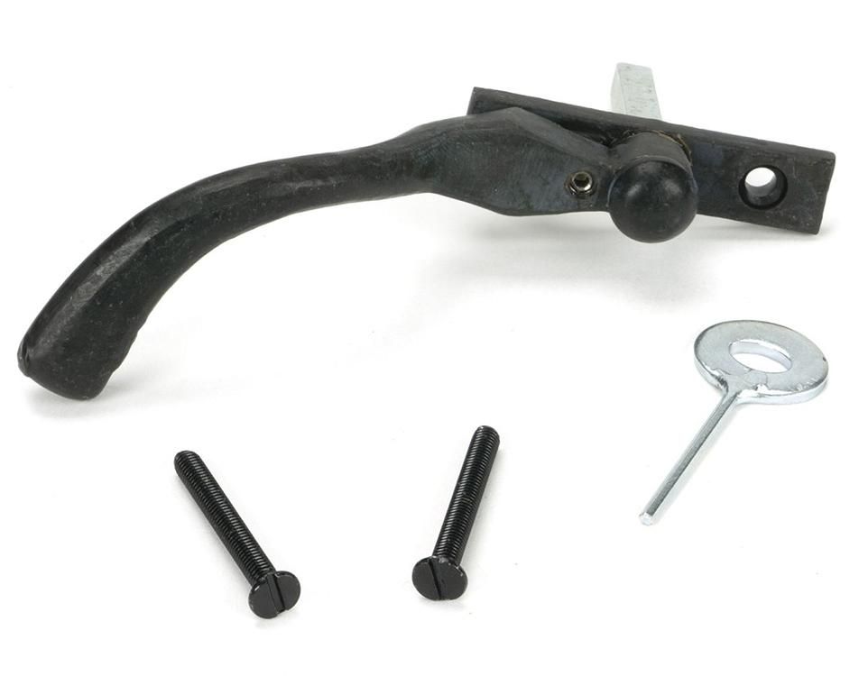Full Set for 16mm Beeswax Peardrop Espagnolette Window Handle - Right Hand