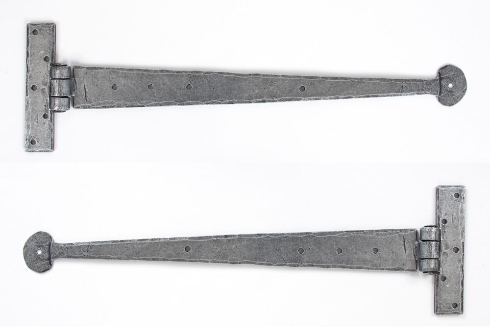 18" Pewter Tee Hinges