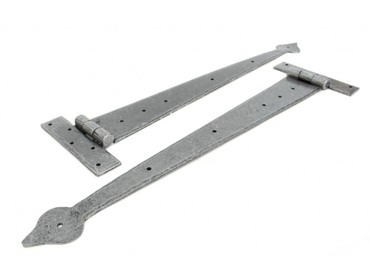 22" Pewter Arrow Tip Tee Hinge