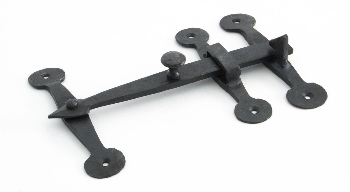 Privacy Latch Set Beeswax Finish Iron