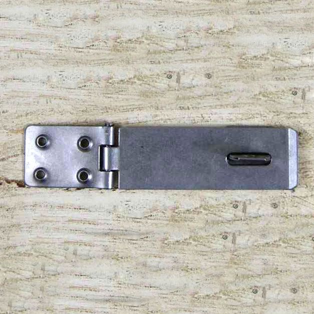 4.5 Inch Plain Iron Hasp & Staple