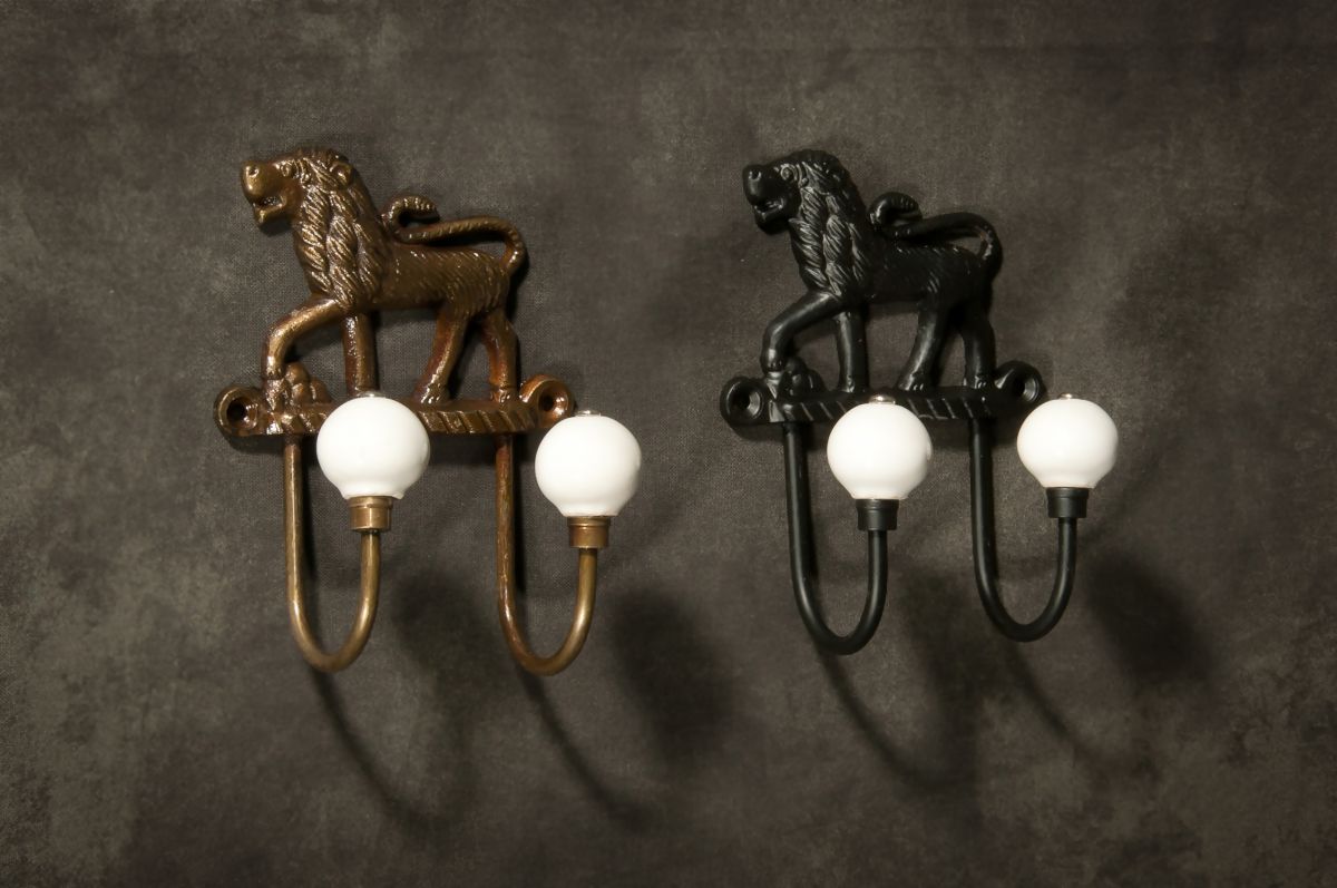 “Langley Court” Period, double cast Iron Hook